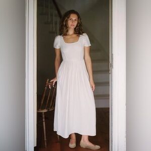 Christy Dawn “The Scarlet Dress” in Eggshell (Size XL)